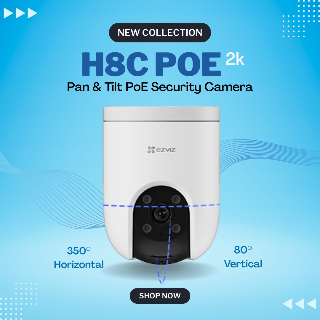EZVIZ H8c PoE 2K security camera